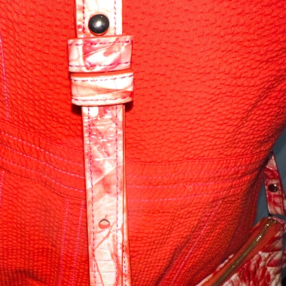 Brahmin Pink Flamingo Melbourne Crossbody - Picture 3 of 11